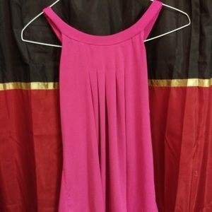 After dressy pink top